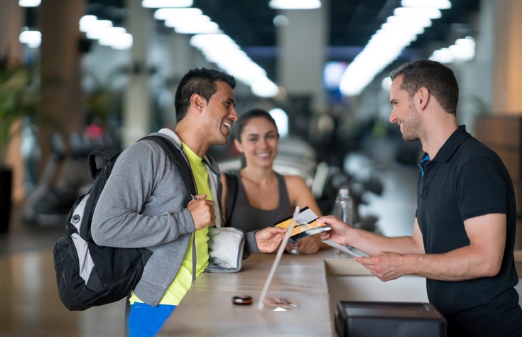 Your gym's front desk is your first impression on members