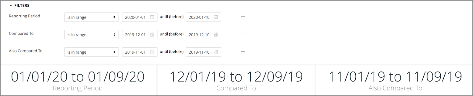 Use filters to customize the data range in Pike13 Premium Reporting