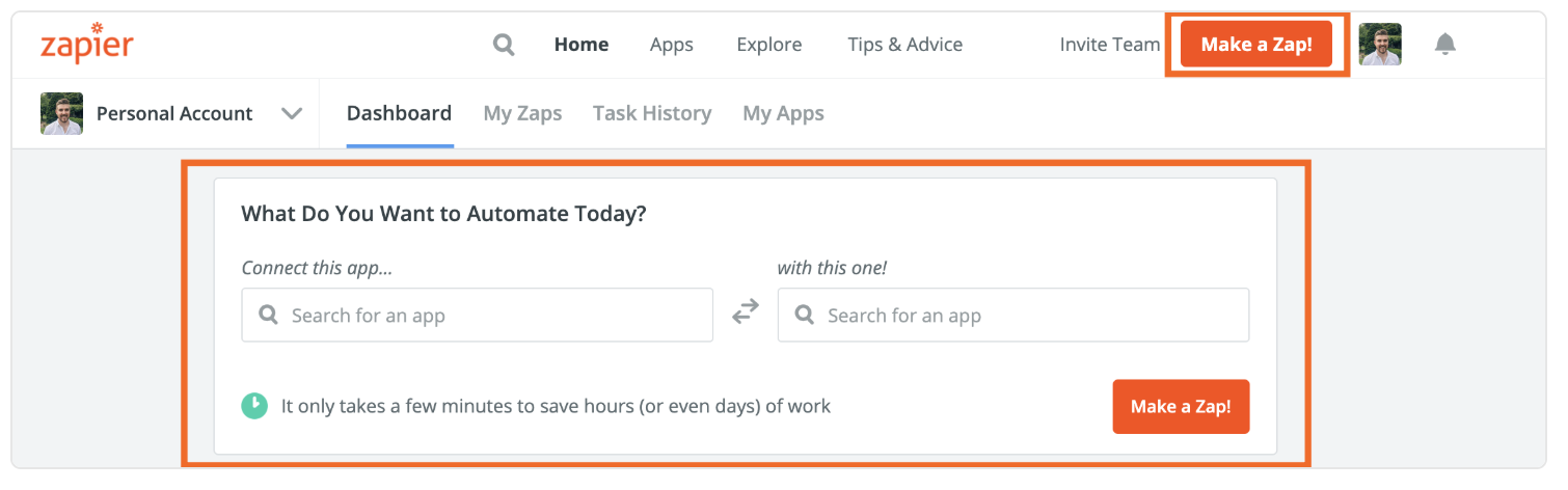 Zapier automates communication and processes between Pike13 and over 1,500 other apps