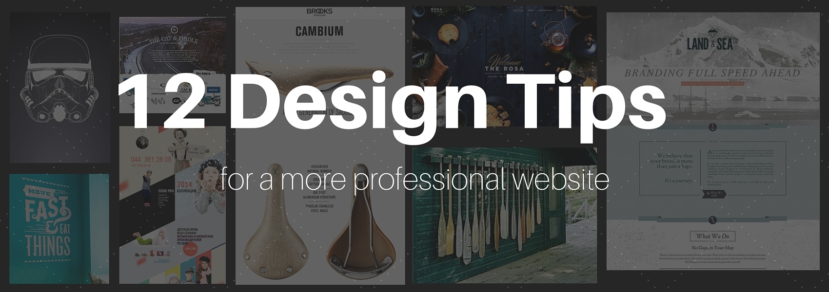 12 Design Tips for a more Professional Website