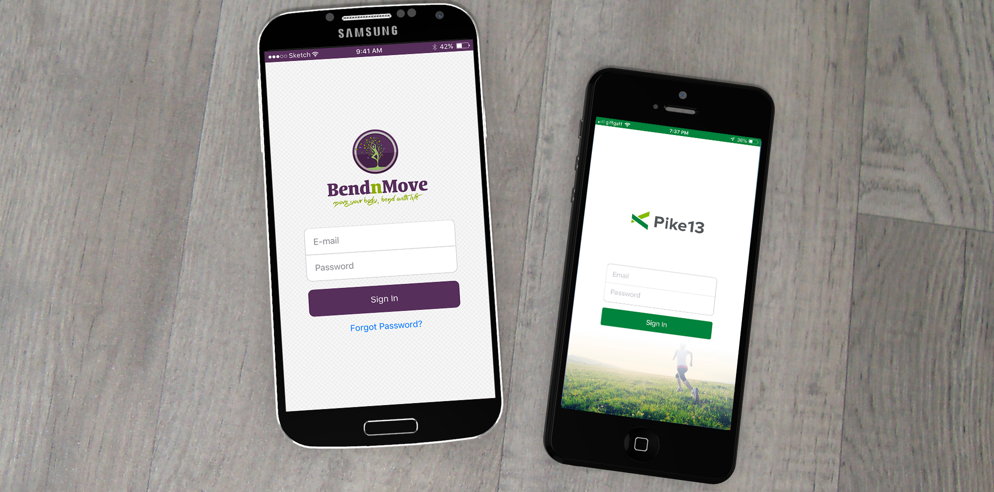 Comparing the Pike13 Client App and the Branded App